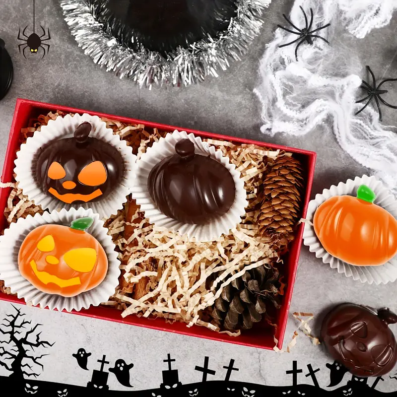 Pumpkin Hot Chocolate Bombs