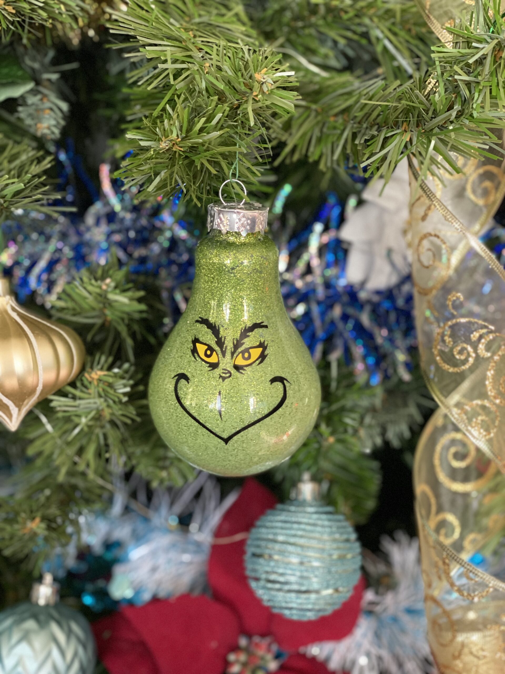 Grinch Holiday Ornament