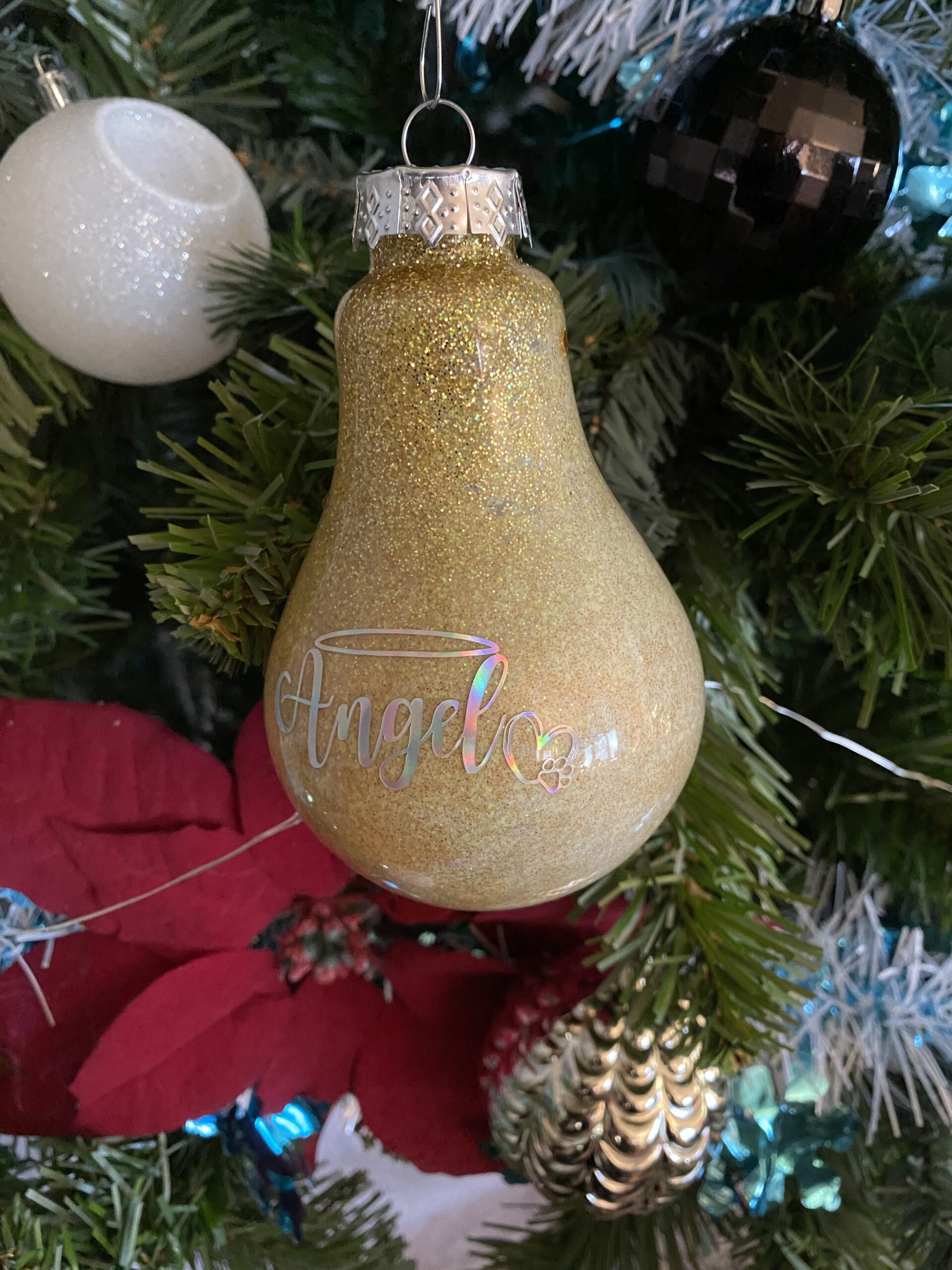 Custom Glitter Christmas Ornaments - Image 4