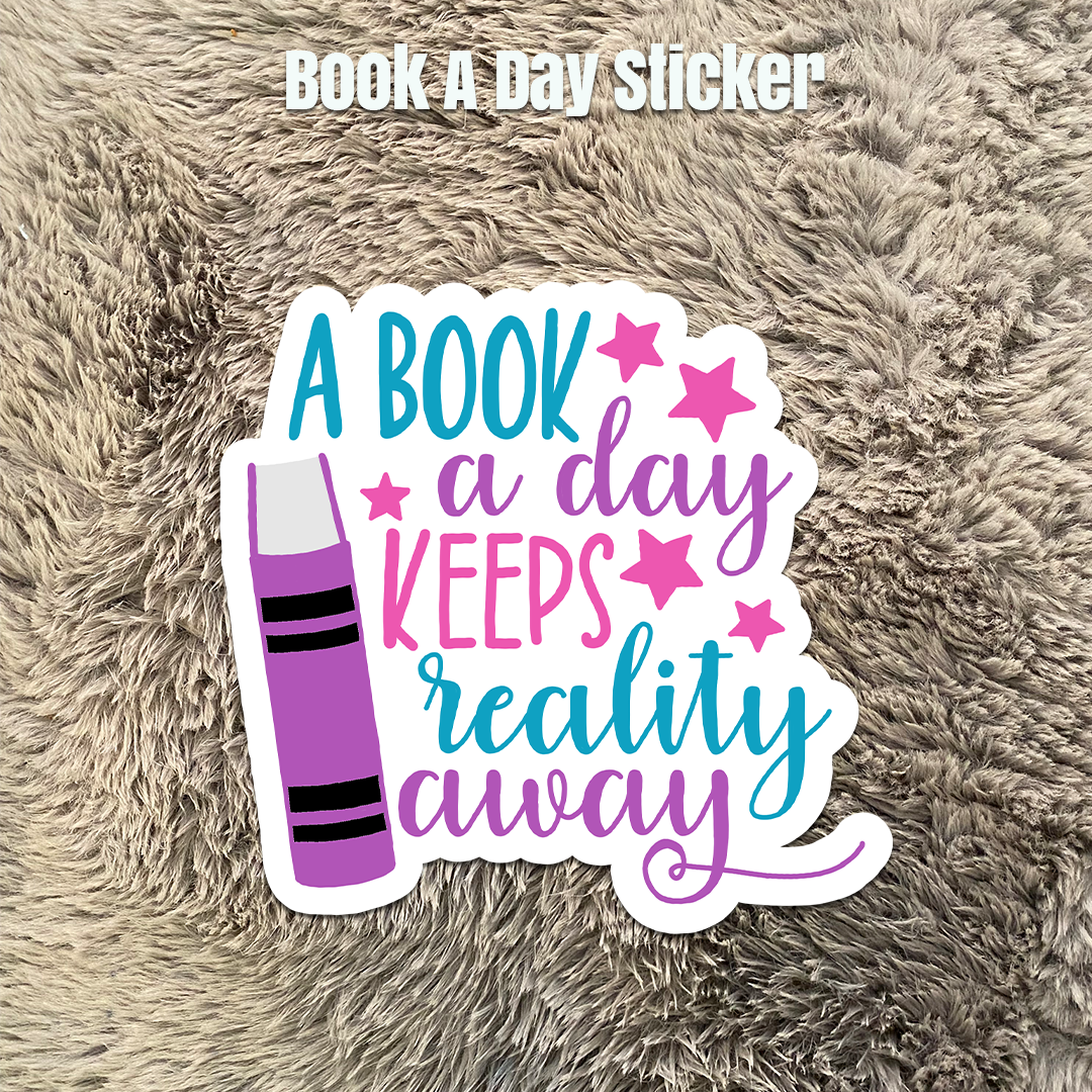 Book Themed Stickers - Image 8