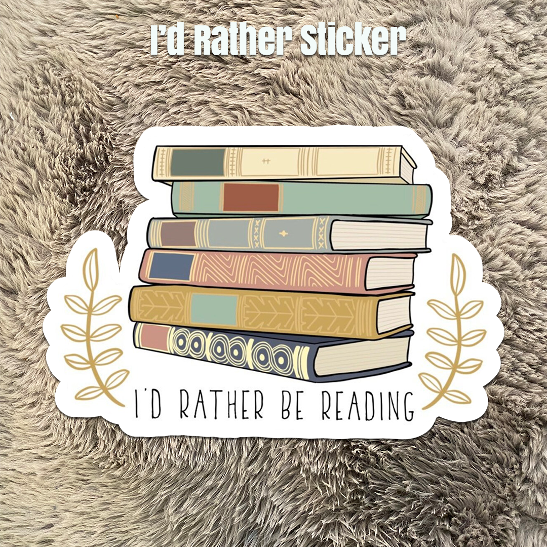 Book Themed Stickers - Image 22
