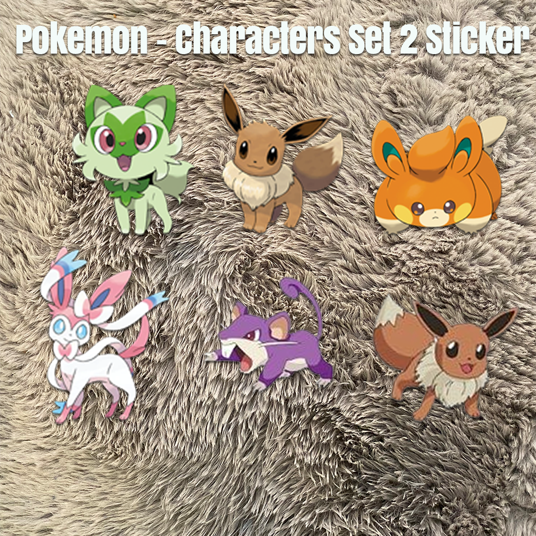 Pokemon Themed Stickers - Image 5