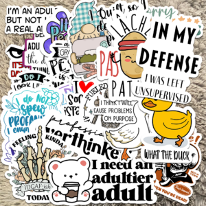 Funny Adult Stickers